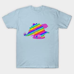 Rainbow-Saur alt T-Shirt